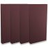 Verbox PureTone 100 4x Pack Acoustic Panels (Burgundy)