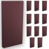 Verbox PureTone 100 Studio Package Acoustic Panels (Burgundy)