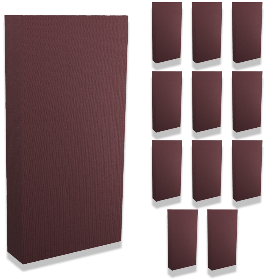 Verbox PureTone 200 Studio Package Acoustic Panels (Burgundy) - Image 2