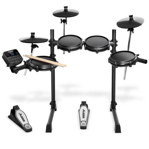 Alesis Turbo Mesh Kit - 7-Piece Electronic Drum Kit with Mesh Heads