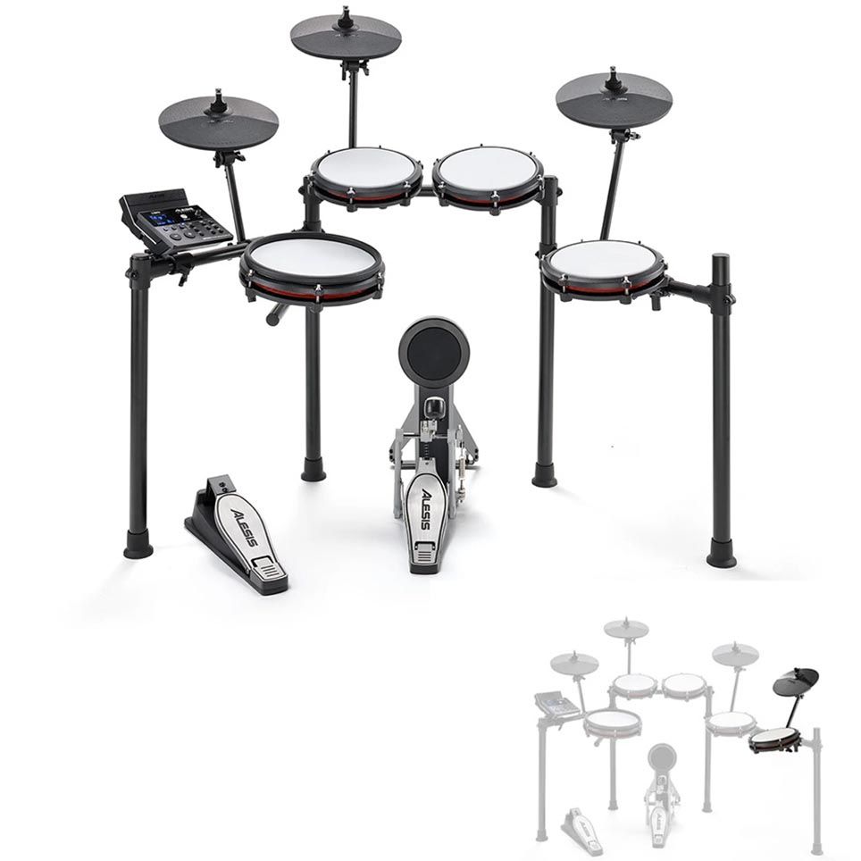 Alesis Nitro Max Kit Bundle (Expansion Pack Included)