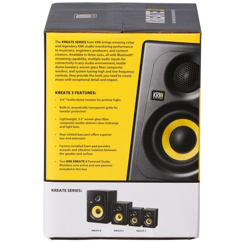 KRK 3 Kreate Studio Monitor - Pair