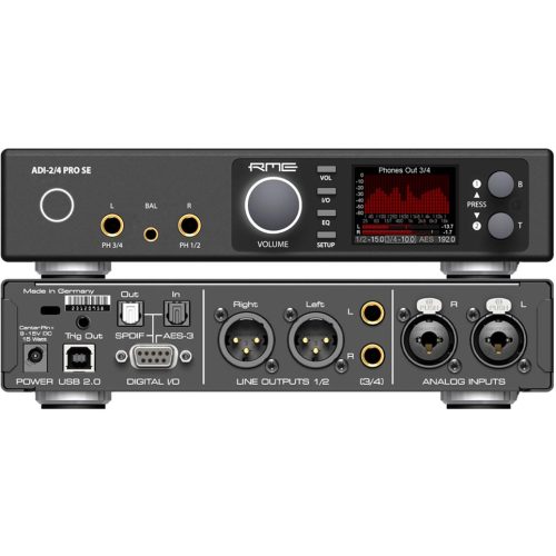 RME ADI-2/4 Pro SE 2-Ch High-End USB Audio Converter & Headphone Amp - Image 3