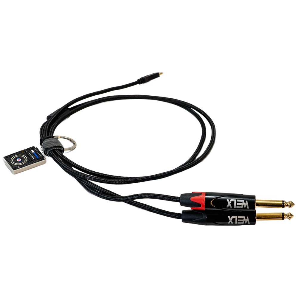 Welx R7 USB-C to Dual 1/4'' TS Mono Audio Cable – 1.5 m - Image 4