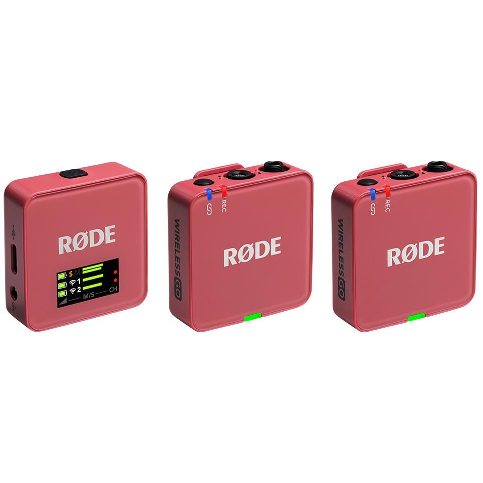 RODE Wireless GO (Gen 3) Compact Microphone - Rose
