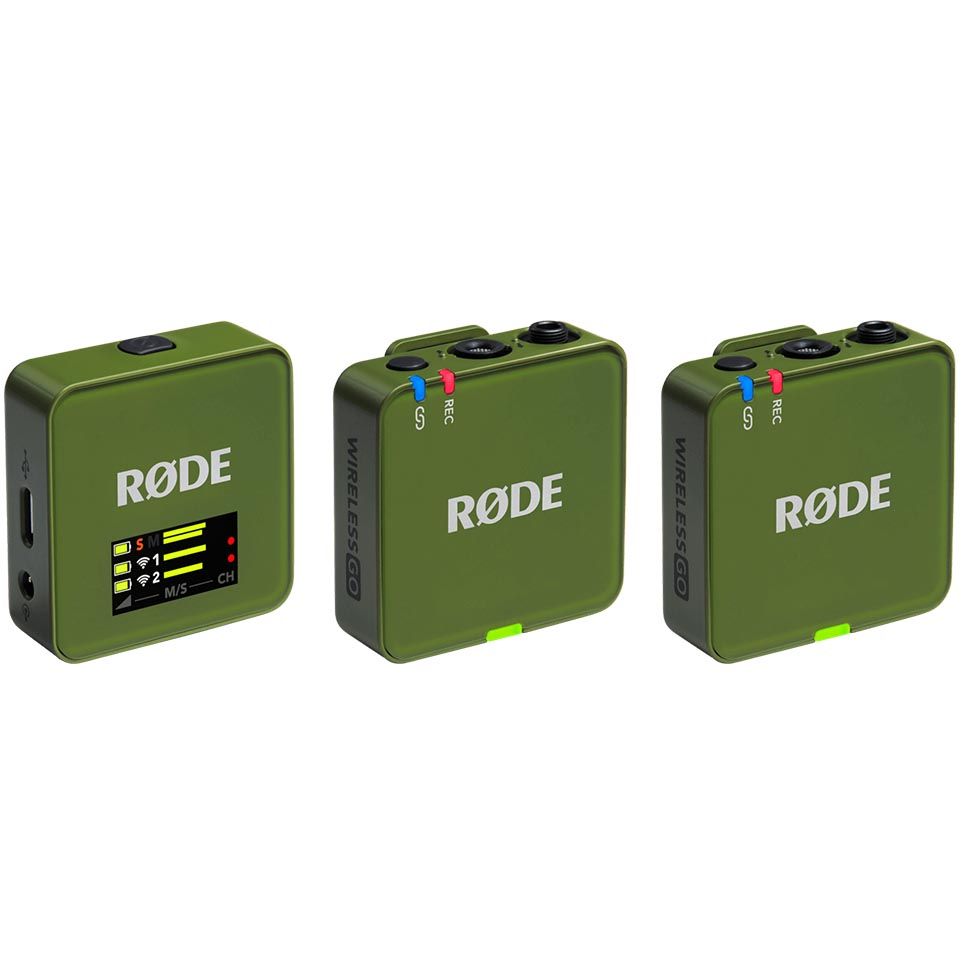 RODE Wireless GO (Gen 3) Compact Microphone - Moss