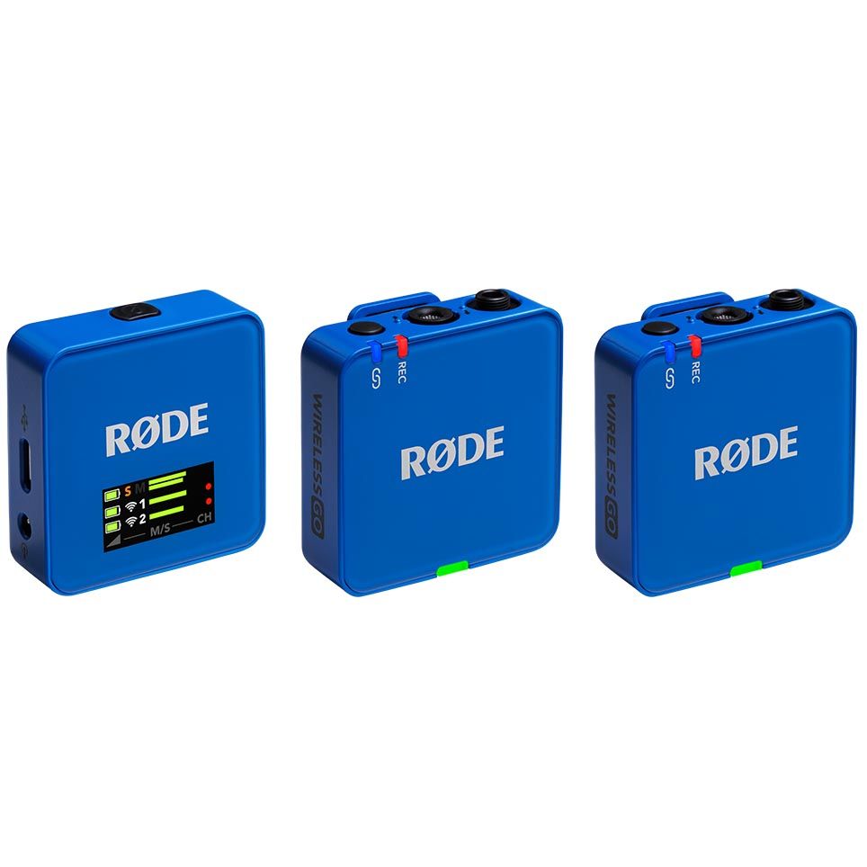 RODE Wireless GO Gen 3 Compact Microphone – Cobalt
