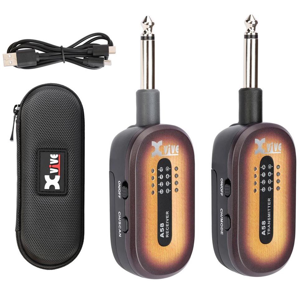 XVIVE A58 Guitar Wireless System - Sunburst