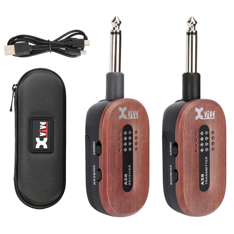 XVIVE A58 Guitar Wireless System - Mahogany