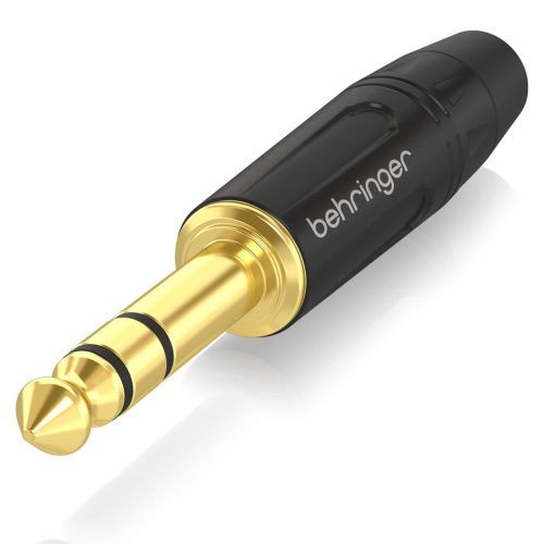 Behringer Professional 1/4" TRS Male Gold Connector
