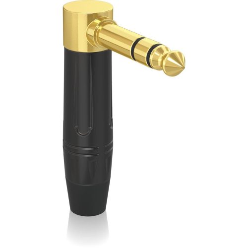 Behringer Professional 1/4" TRS Right-Angled Male Gold Connector