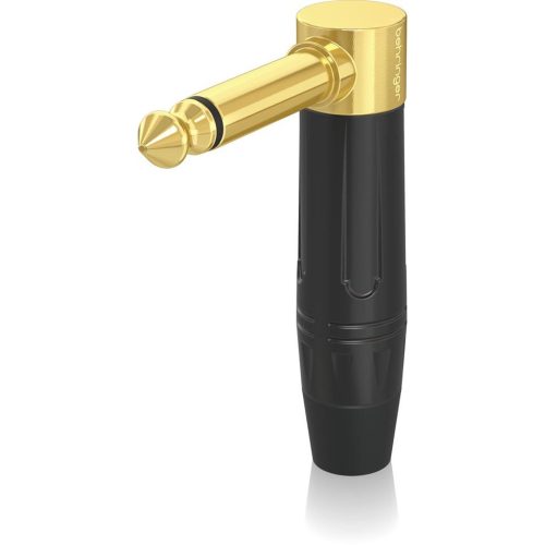 Behringer Professional 1/4" TS Right-Angled Male Gold Connector