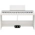 Korg B2+ Digital Piano with Stand and Pedal Unit - White