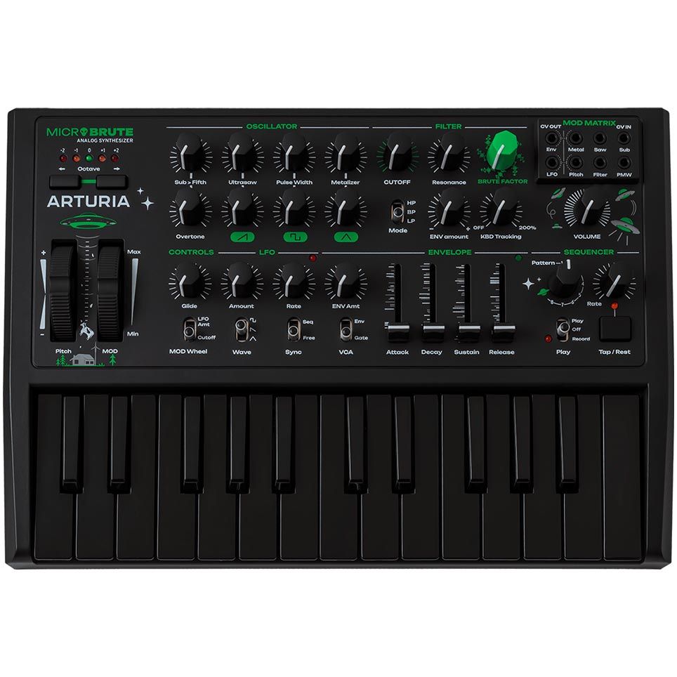 Arturia MicroBrute UFO Edition Analog Monosynth