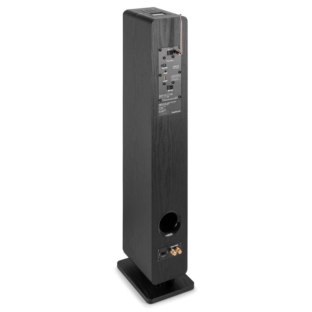 Audizio ARCO Active Tower Speaker with DAB Black - Image 12