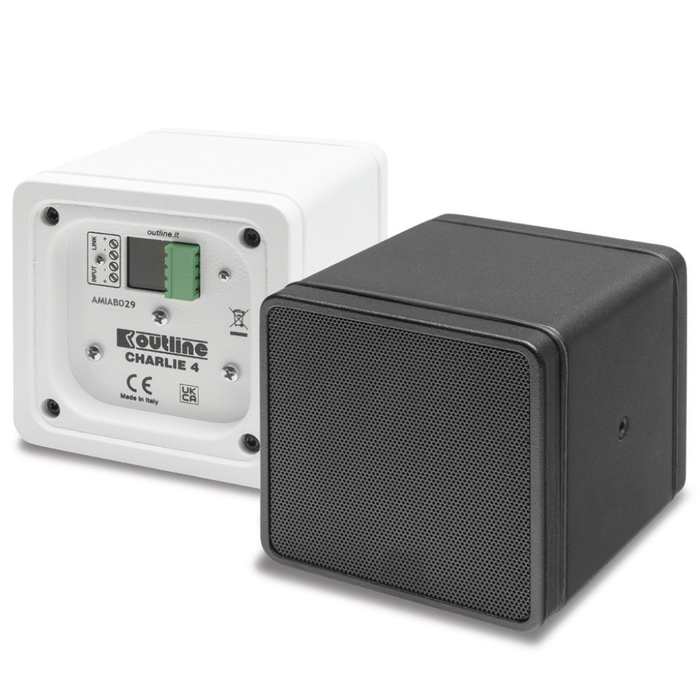 Outline AC 4 Ultra-Compact 4" Passive Speaker (Black) - Image 3