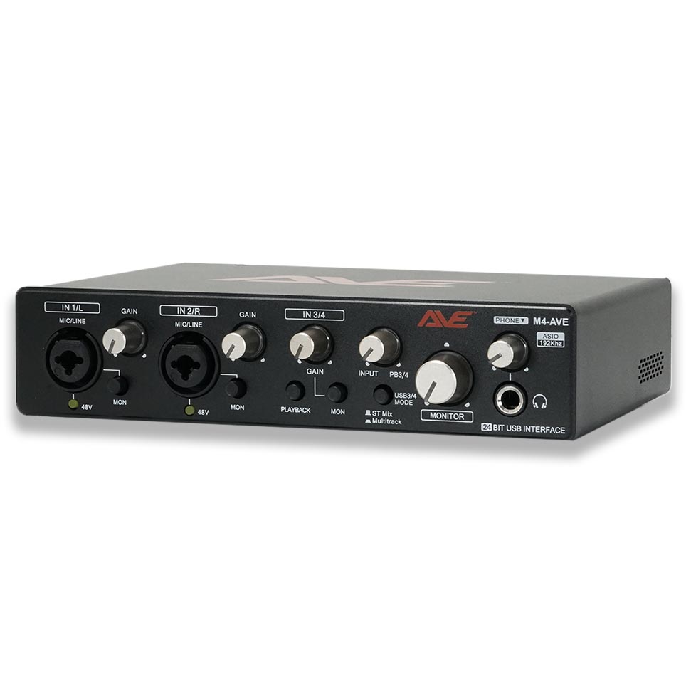AVE M4 – 4-Channel USB Audio Interface - Image 3