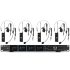 Power Dynamics PD524B UHF Wireless Microphone Set – 4 Bodypack Microphones