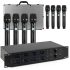 Power Dynamics PD528 UHF Wireless Handheld Microphone Set (Eight)