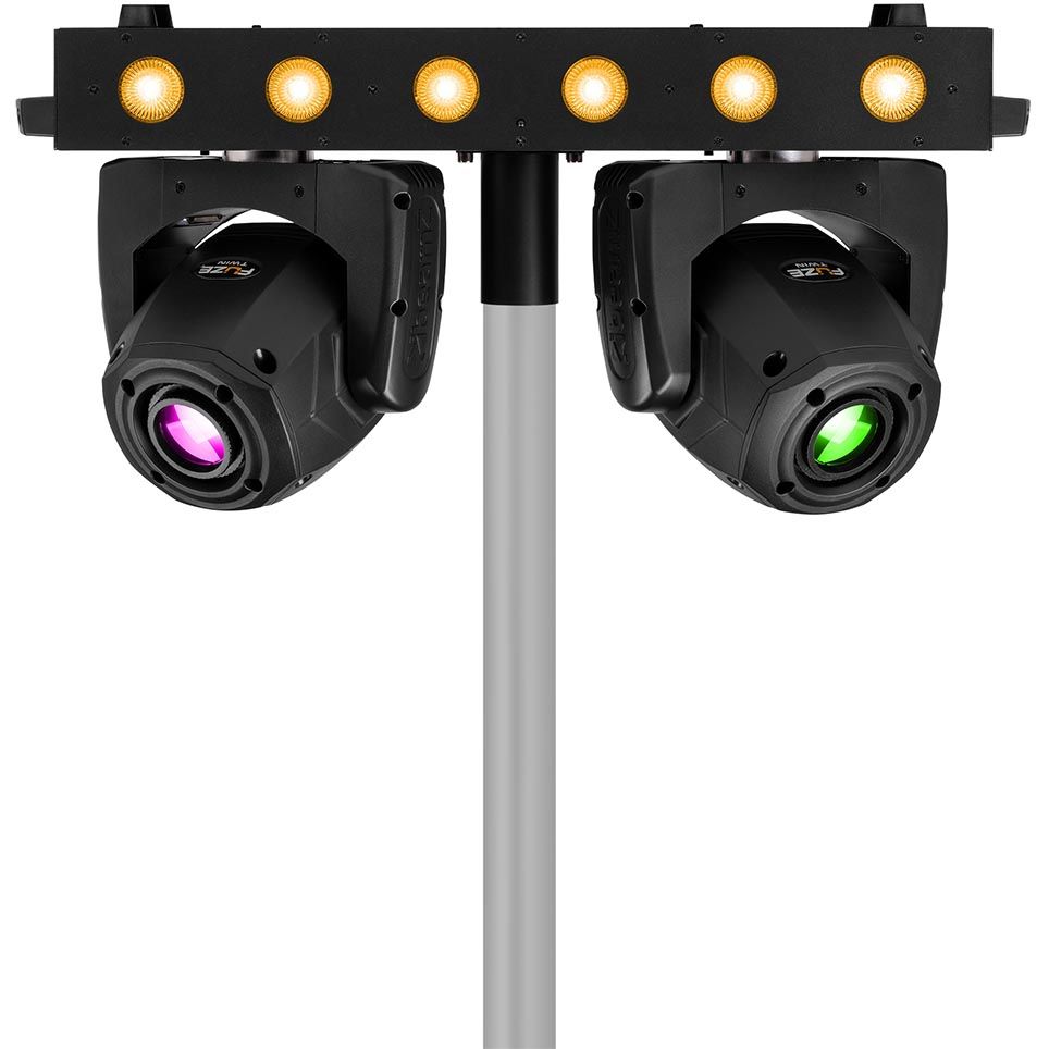 Beamz Fuze Twin LED Spot Moving Head Bar