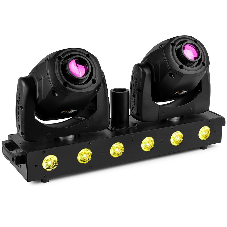 Beamz Fuze Twin LED Spot Moving Head Bar