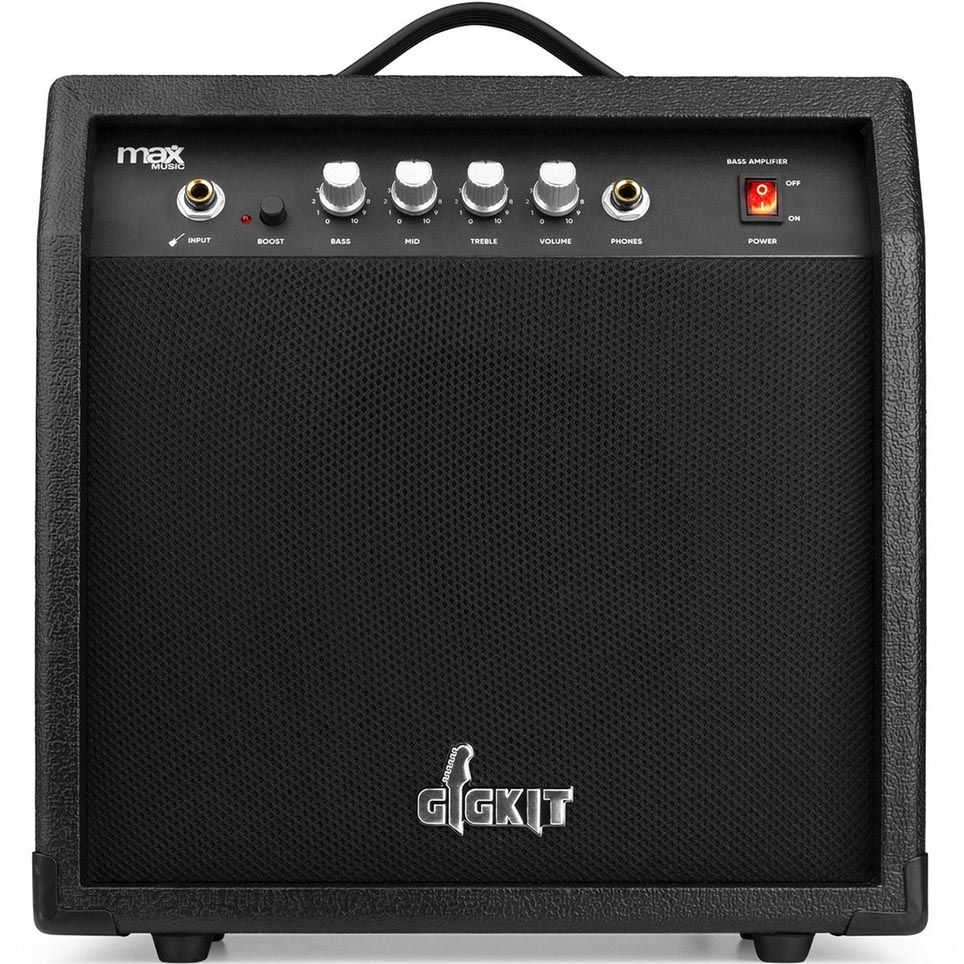 MAX GigKit Bass Guitar Pack Sunburst