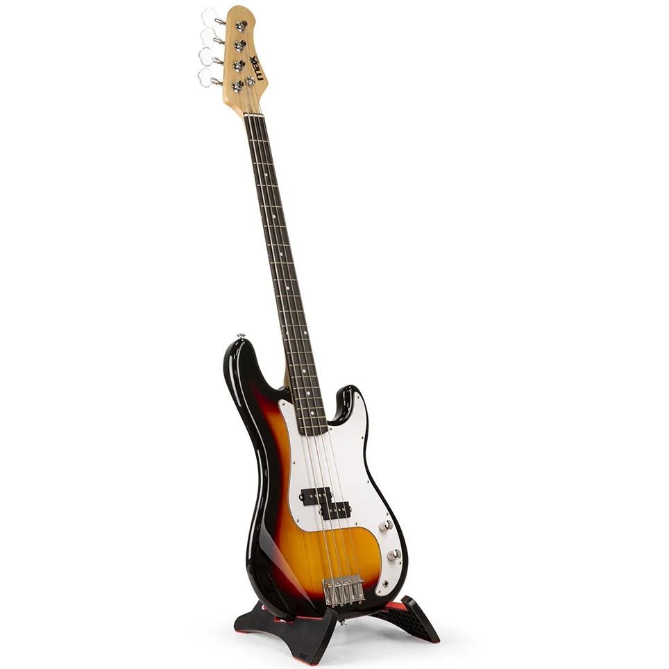 MAX GigKit Bass Guitar Pack Sunburst