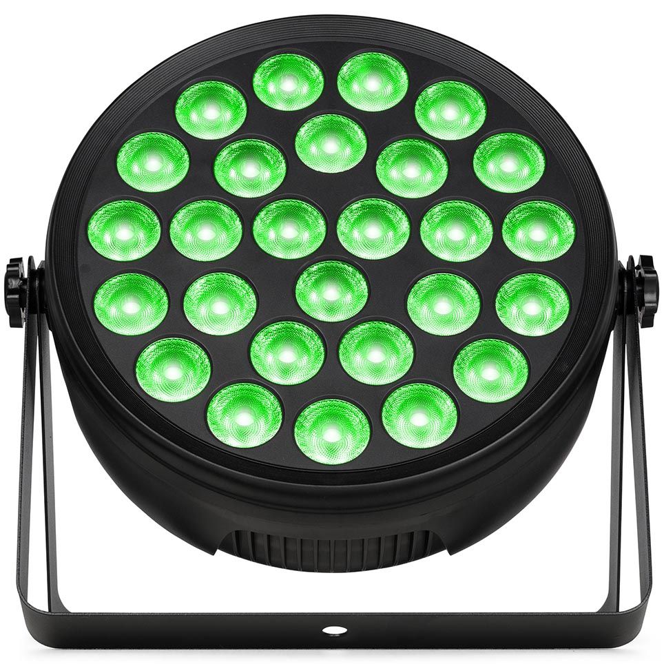 Beamz BCC260 LED Flat Par Fixtures 27x 6W RGBAW-UV