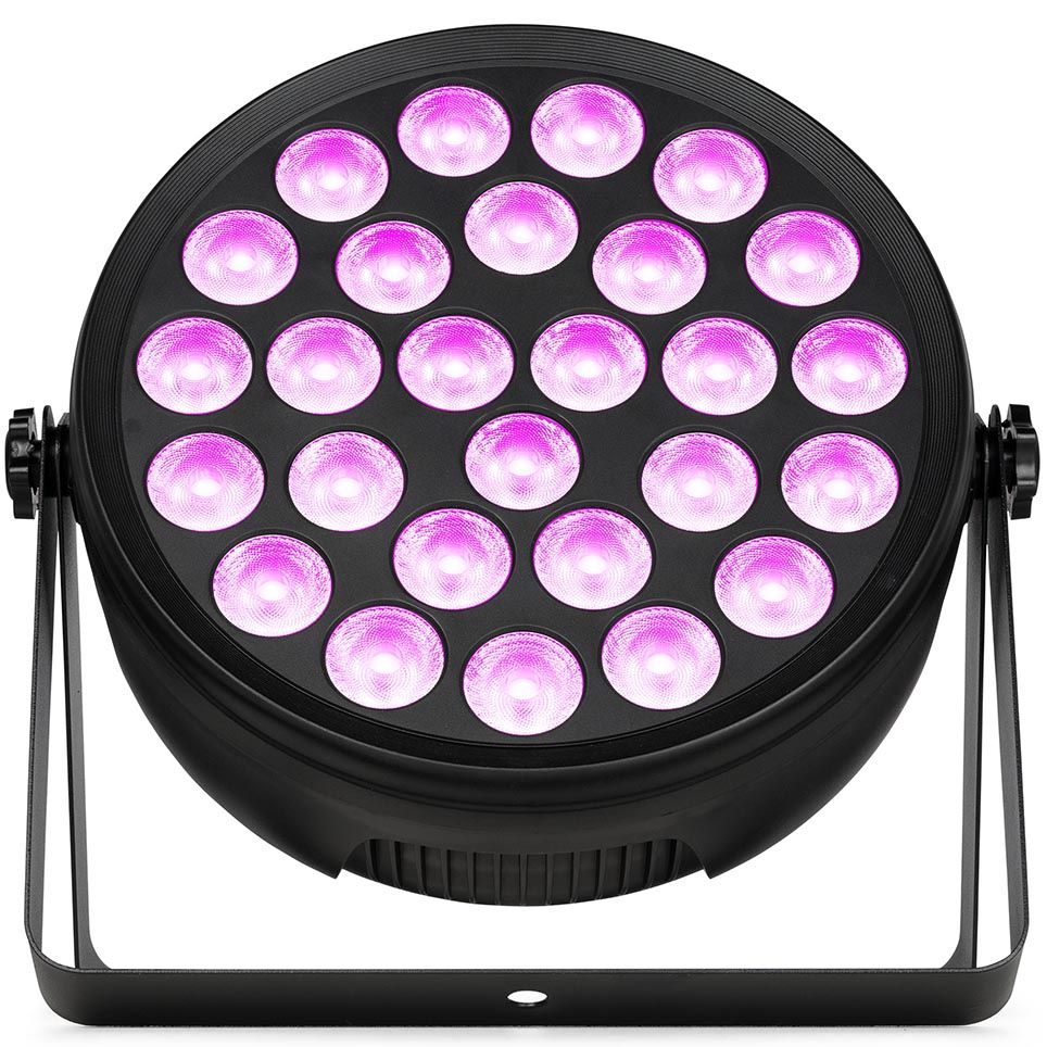Beamz BCC240 LED Flat Par Fixtures 27x 4W RGBW