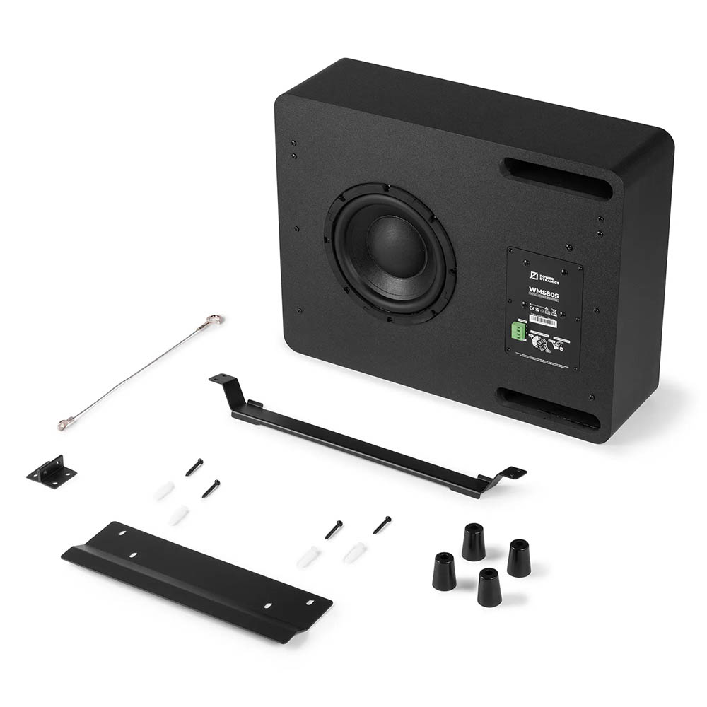 Power Dynamics WMS80SB Installation Subwoofer Passive (Black) - Image 10