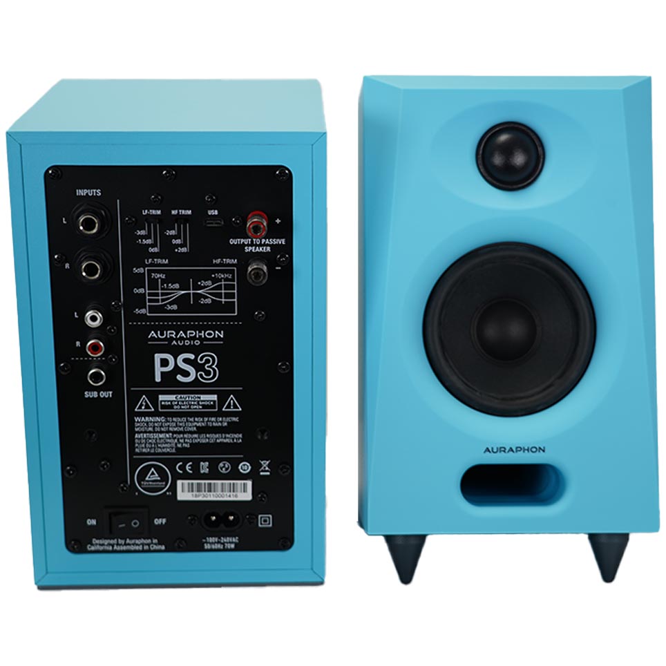 Auraphon PS3 Personal Studio Monitor - Blue - Image 4