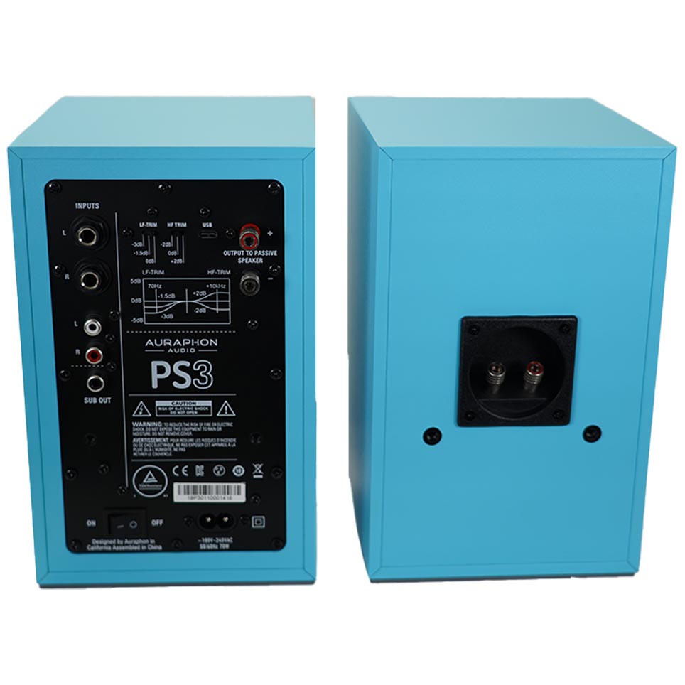 Auraphon PS3 Personal Studio Monitor - Blue - Image 5