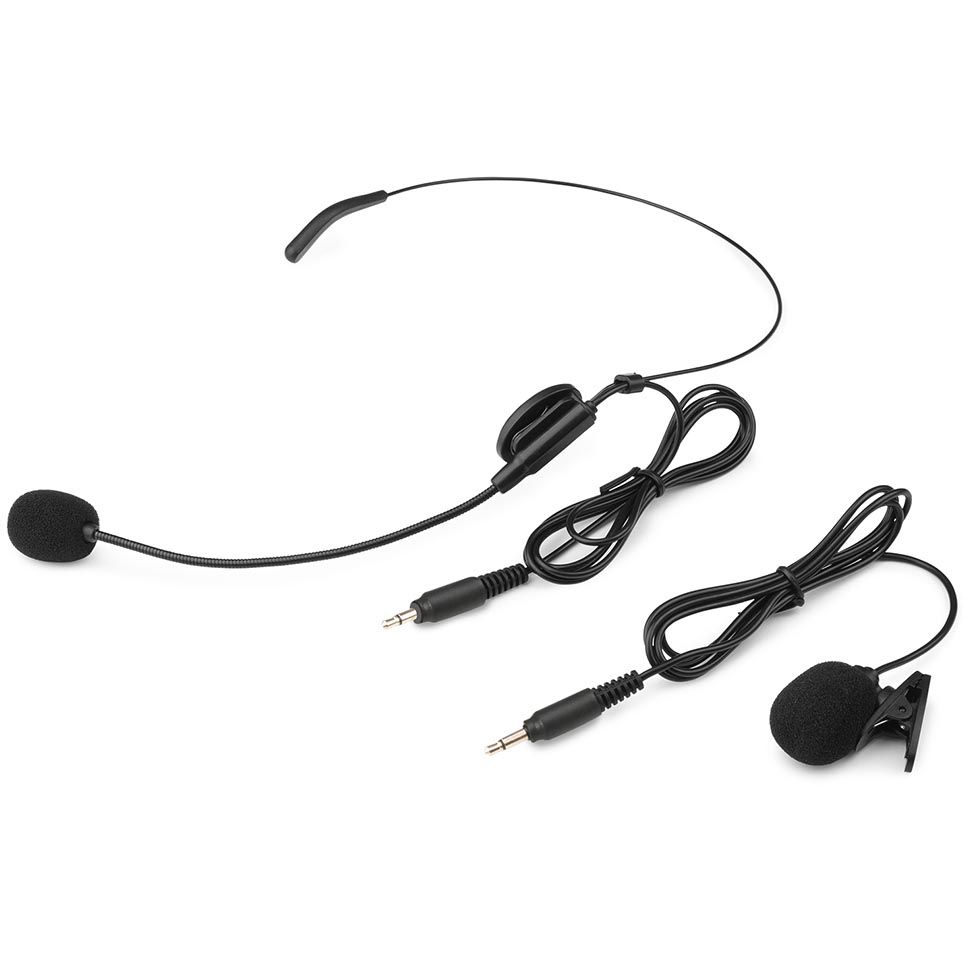 Vonyx WM552B Dual Wireless Bodypack Microphone Set