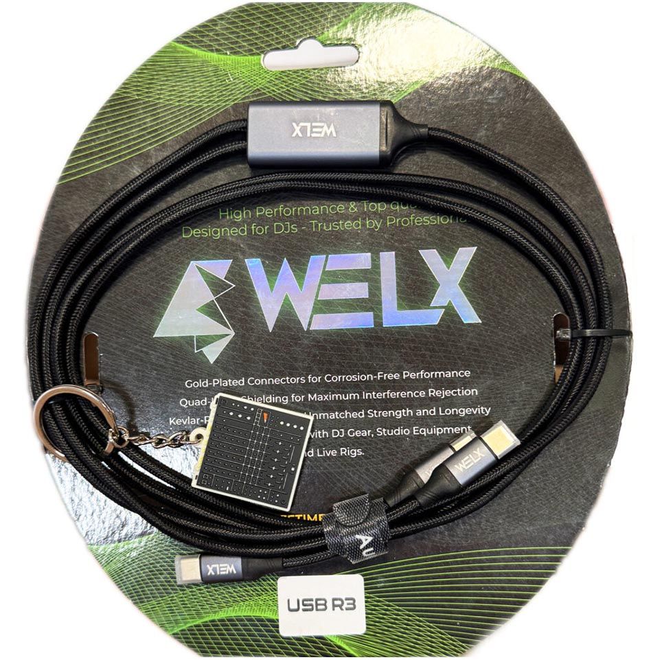 Welx USB R3 Dual USB-C 100W Cable