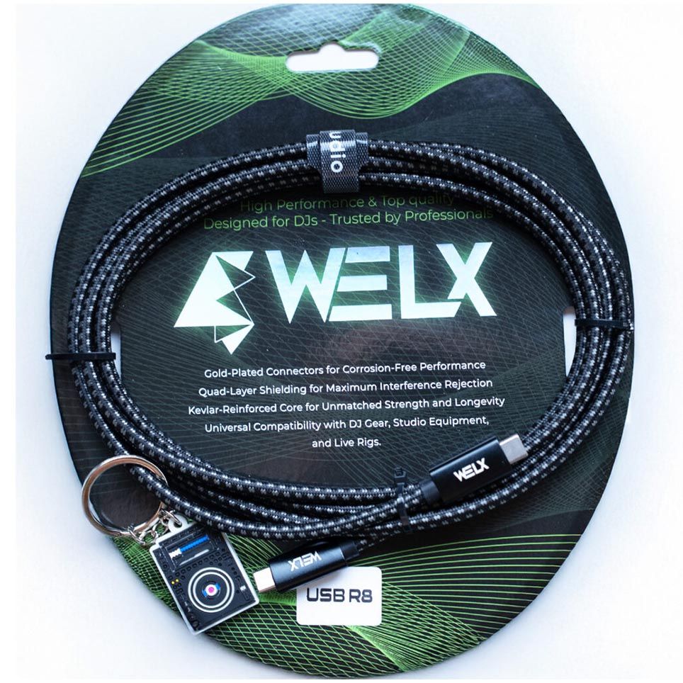 Welx USB R8 – Thunderbolt 4 (40Gbps) Cable