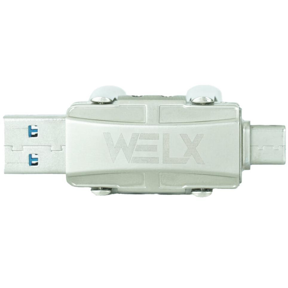 Welx USB Drive ULTRAFAST 3.2 128GB – 500MB/s Dual USB-C & USB-A