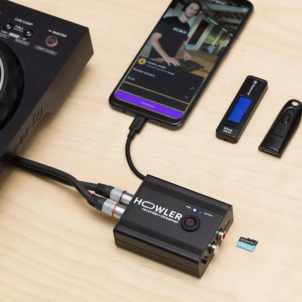 Howler Recording and Streaming Interface