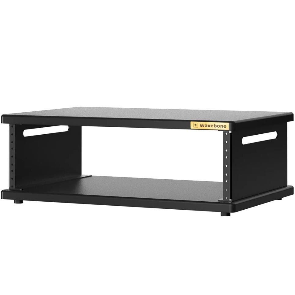 Wavebone Stella™ Portable Rack Case - 3U, Black