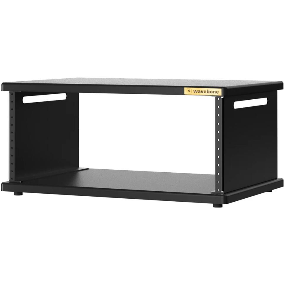 Wavebone Stella™ Portable Rack Case - 4U, Black