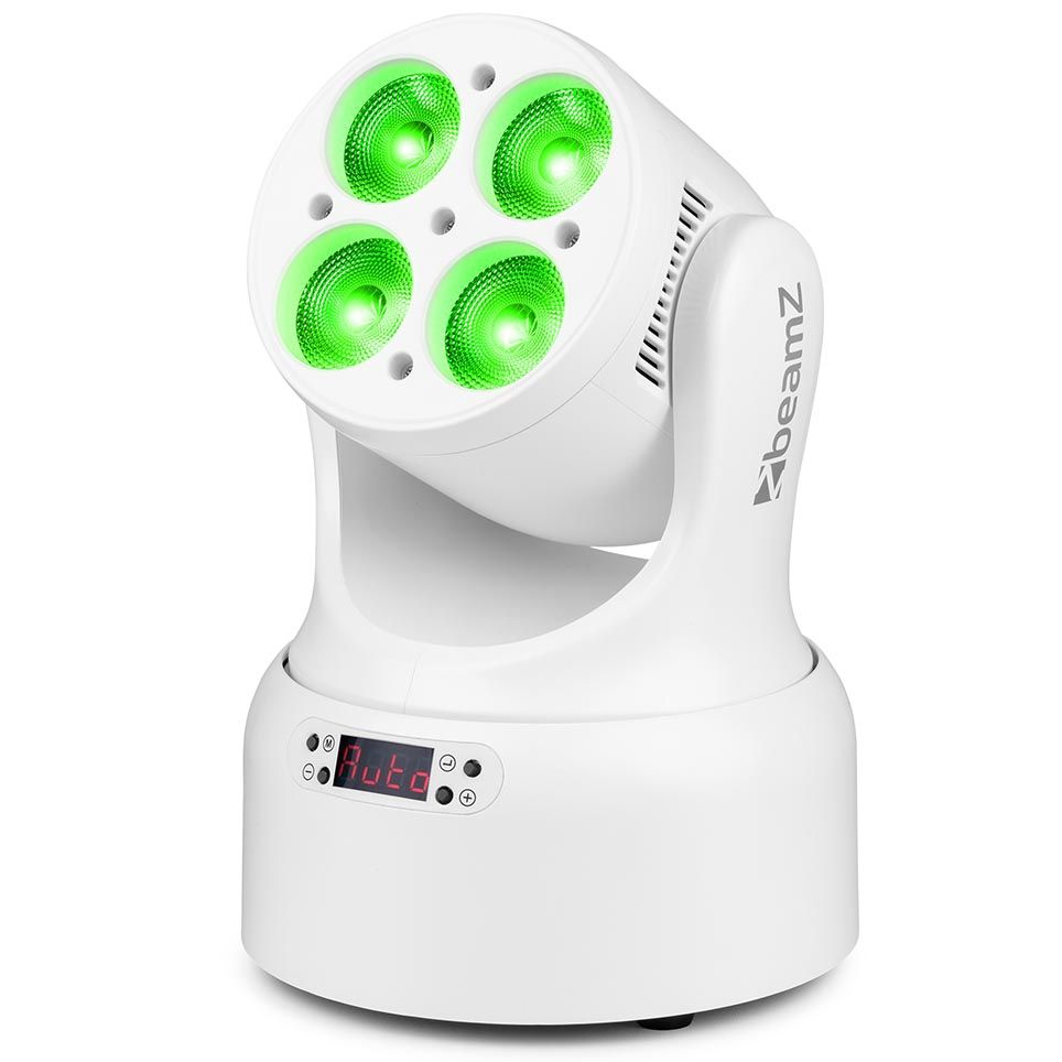 Beamz PRO NOVA420-WH MH Wash Moving Head Light