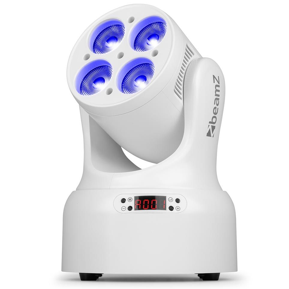 Beamz PRO NOVA420-WH MH Wash Moving Head Light