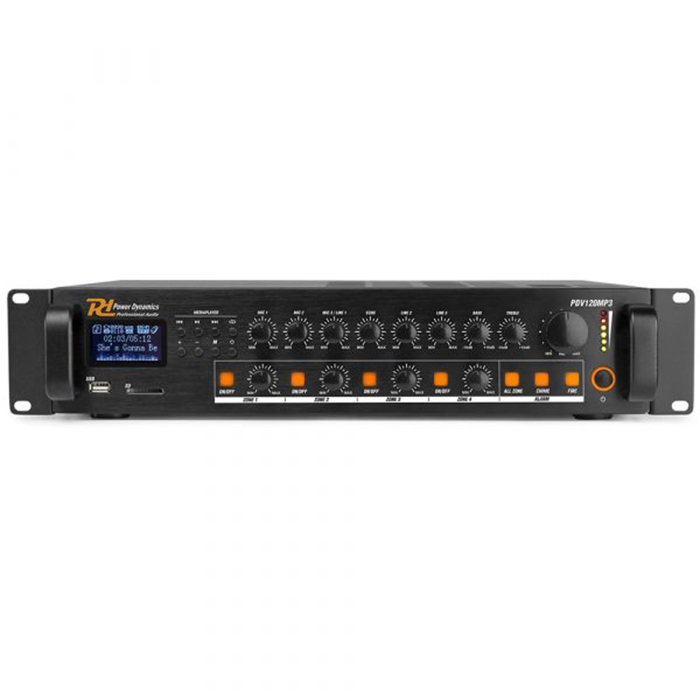(B-STOCK) Power Dynamics PDV120MP3 120W Amplifier