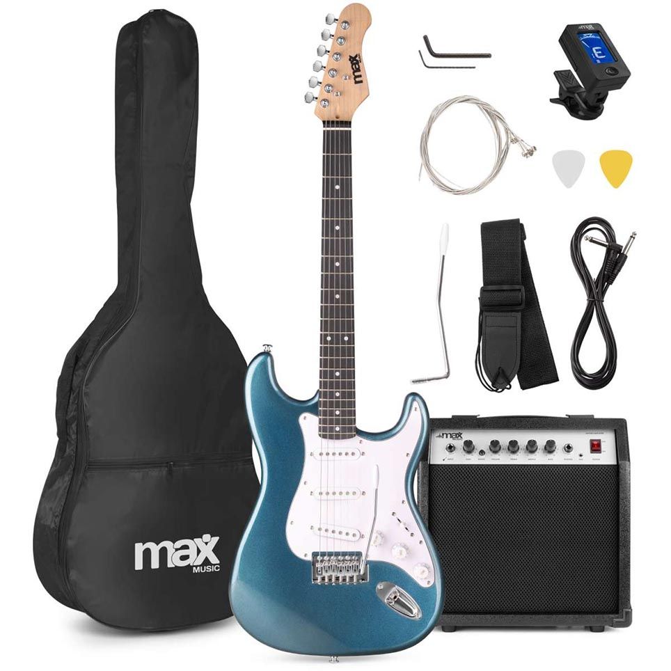 MAX GigKit Electric Guitar Pack Petrol