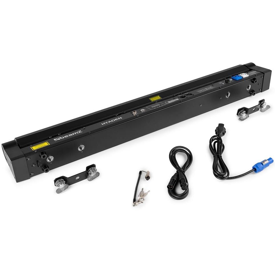 Beamz Hyaden Moving Bar with 7 LED and 8 Laser Beams