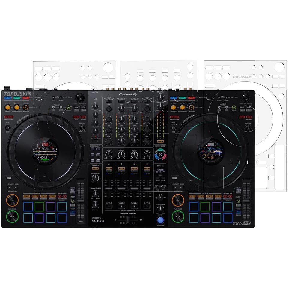 Top DJ Skin PIONEER DDJ-FLX10 DJ Skin Protector