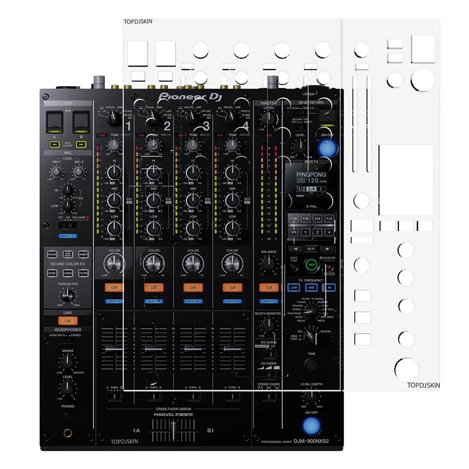 Top DJ Skin PIONEER DJM 900 NXS 2 DJ Skin Protector