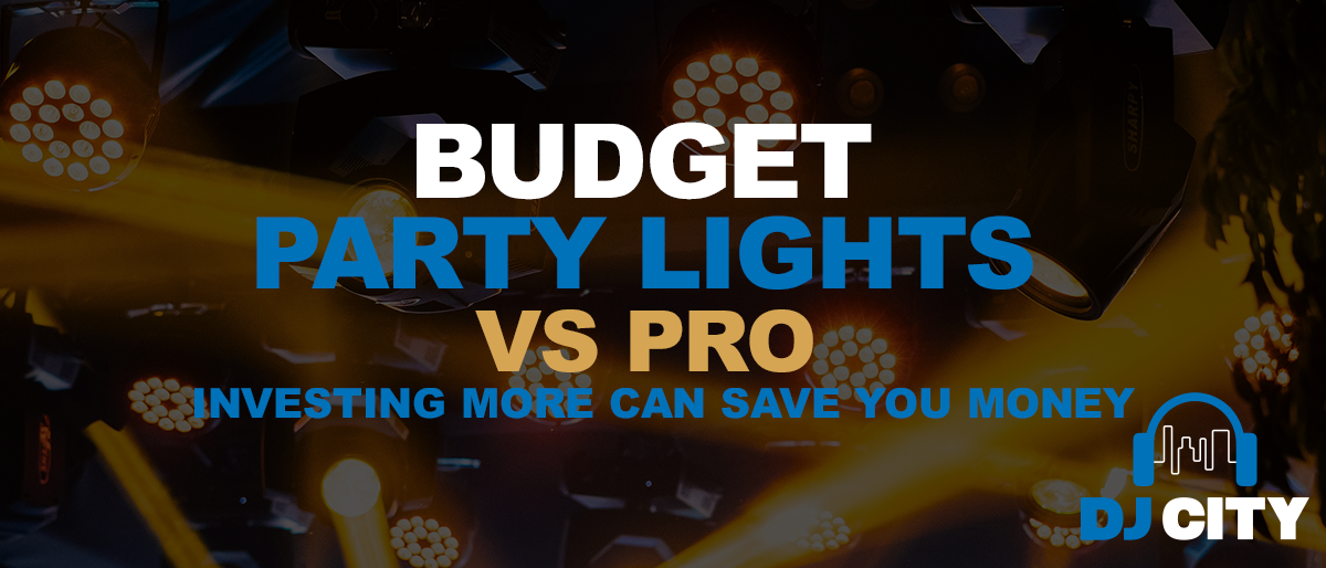 Budget Party Lights vs. Pro: Why Investing More Can Save You Money