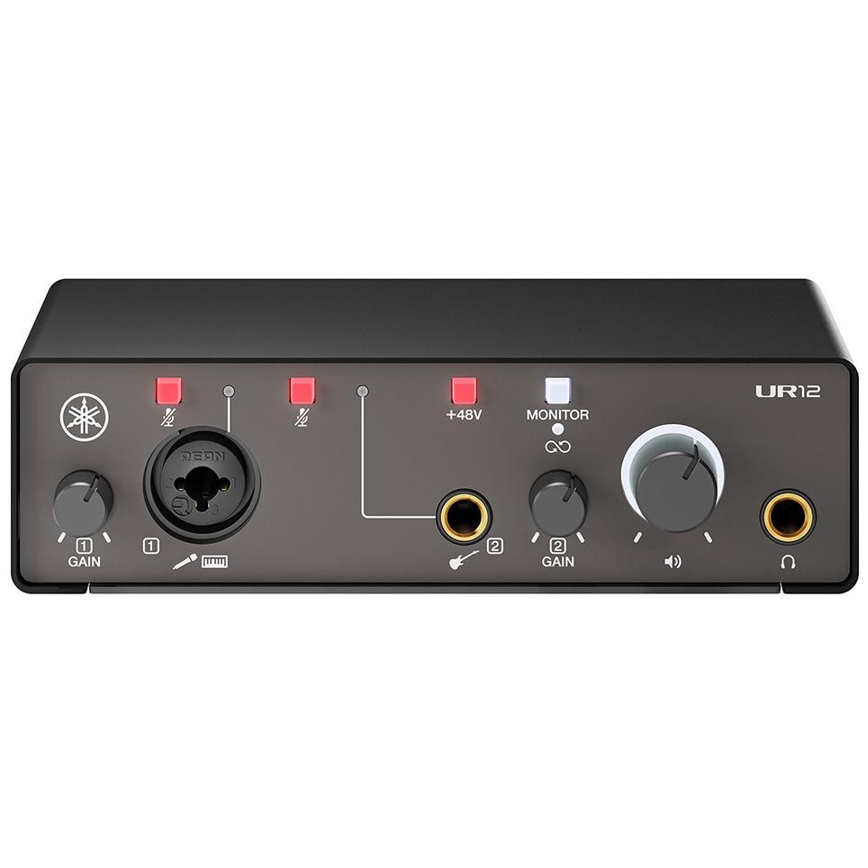 Yamaha UR12MK3 Audio Interface - Black