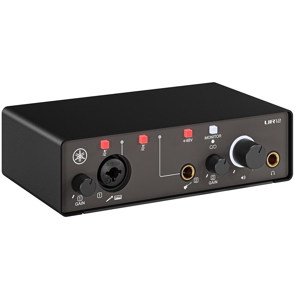 Yamaha UR12MK3 Audio Interface - Black