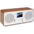 Audizio Foza WIFI Internet Stereo Radio with DAB+ (Silver)